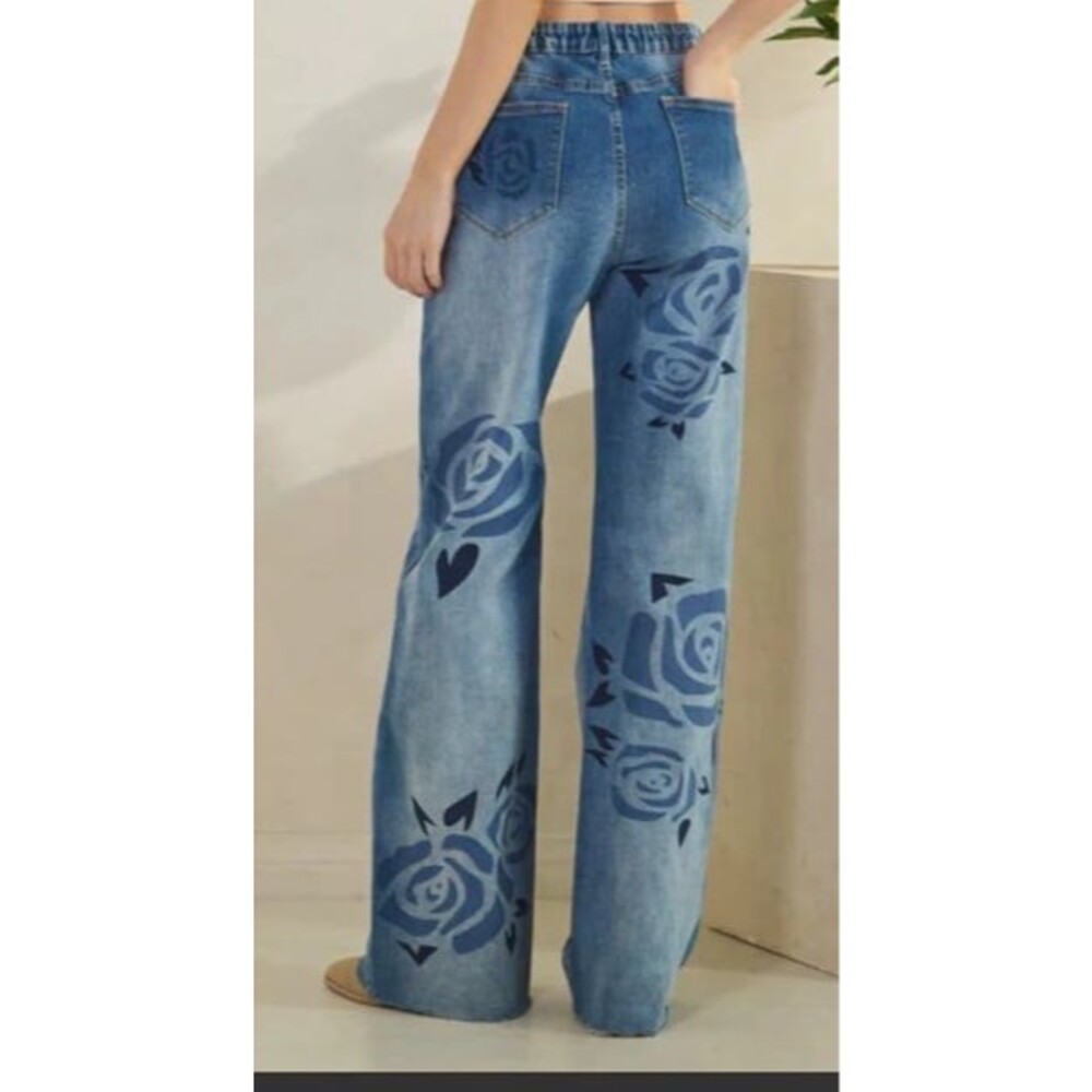 OLI & HALI jeans OH! jeans Oli and Hali pants OLI HALI jeans floral OLI&hali 2-6 - Picture 9 of 10